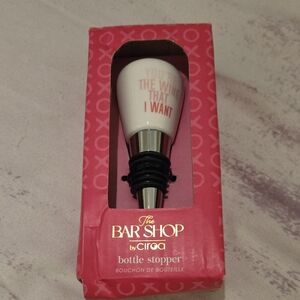 The Bar Stop By Ciroa Bottle Stopper